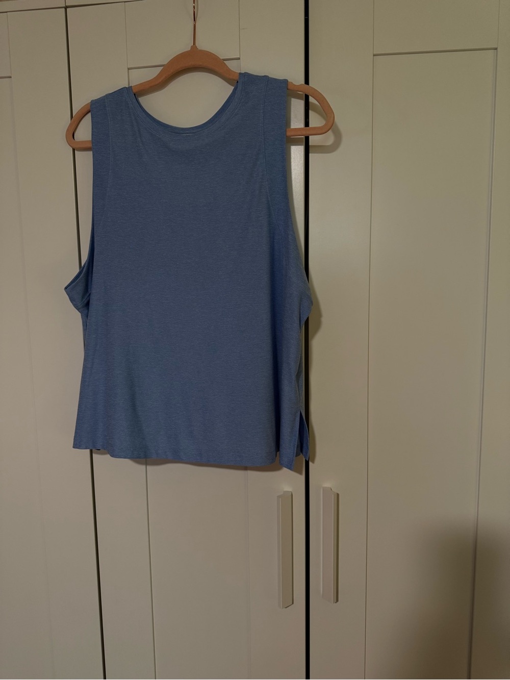 Old Navy Light Blue Sleeveless Crewneck Tank
